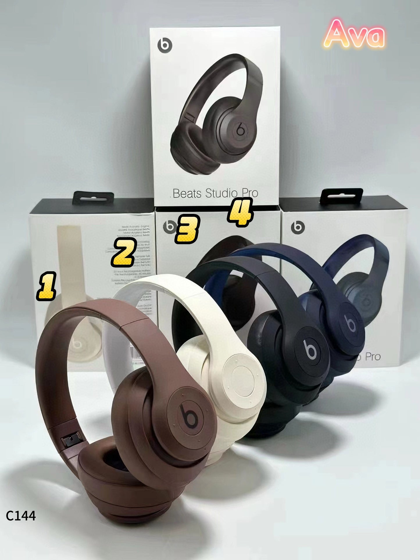 C144 Beats Studio Pro4 Bluetooth headphones