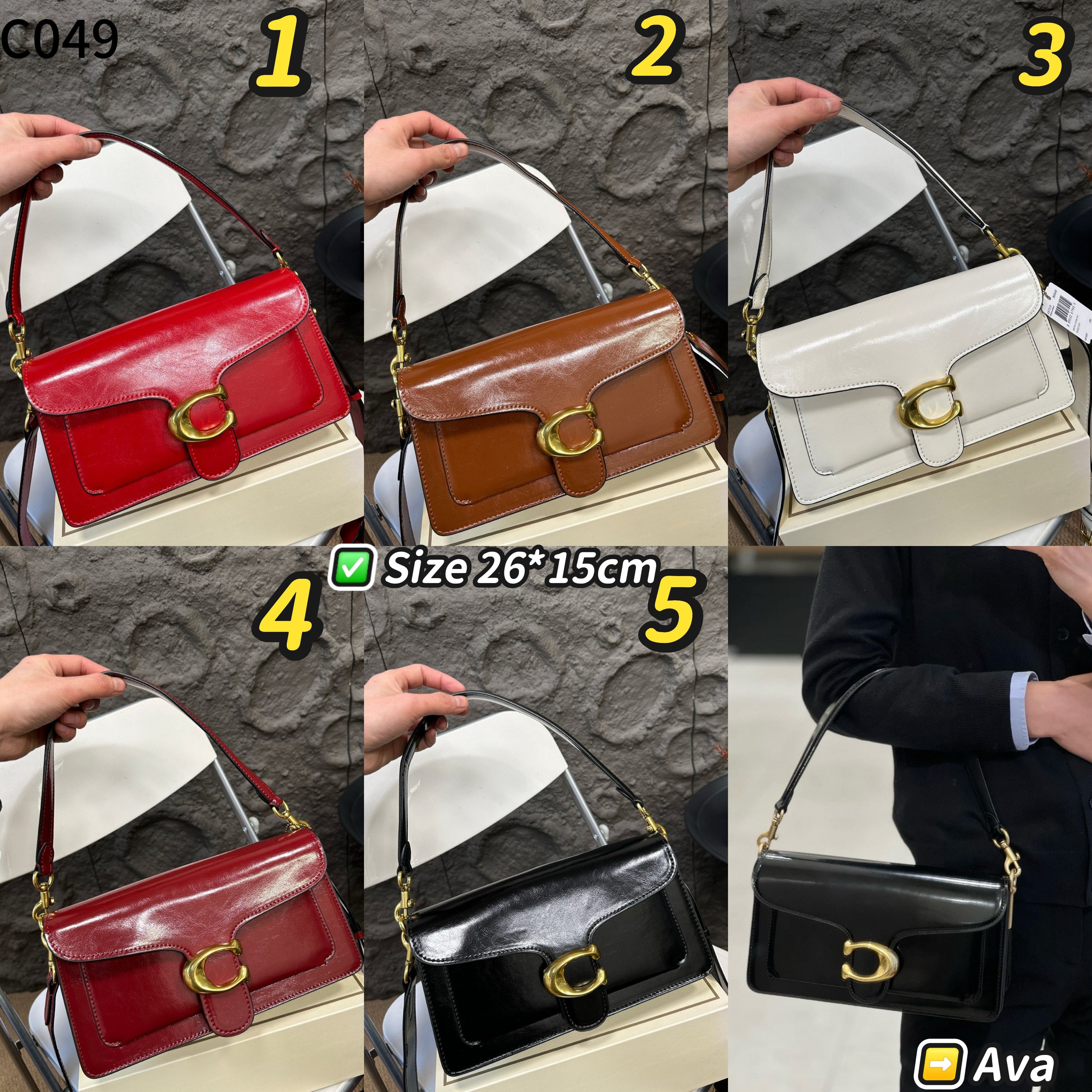 C049 COACH Shoulder Bag