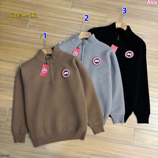 S2147 Canada Goose Mink Fleece Knit Jacket