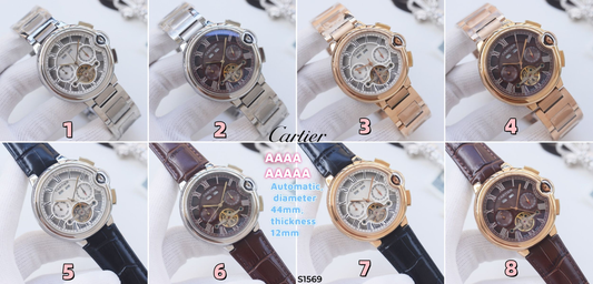 S1569 Cartier men's automatic watch