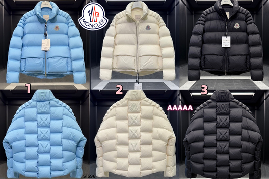 S1596 Moncler Men's and Women's Down Jackets