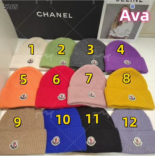S265 Moncler wool hat