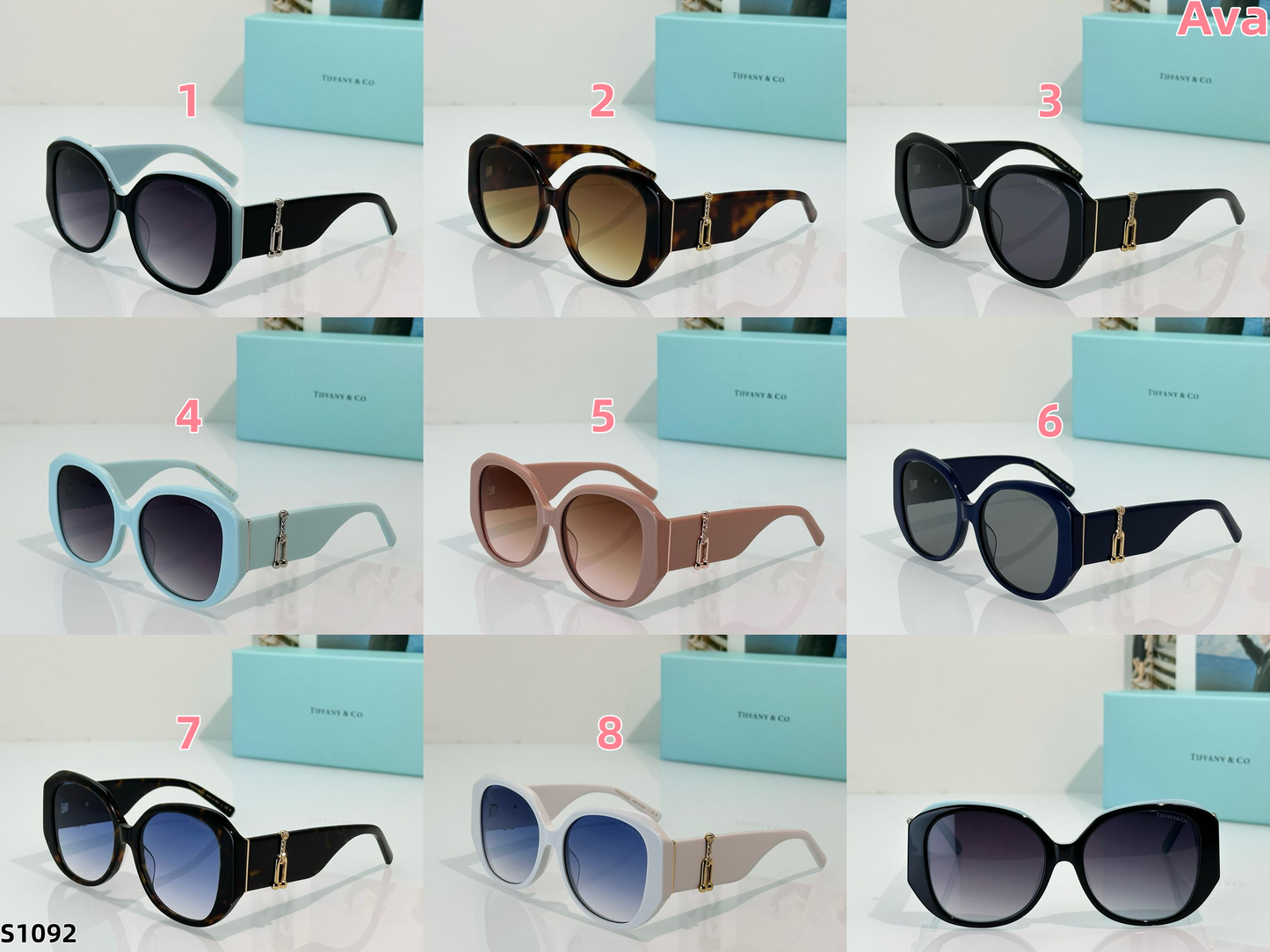 S1092 Tiffany Glasses