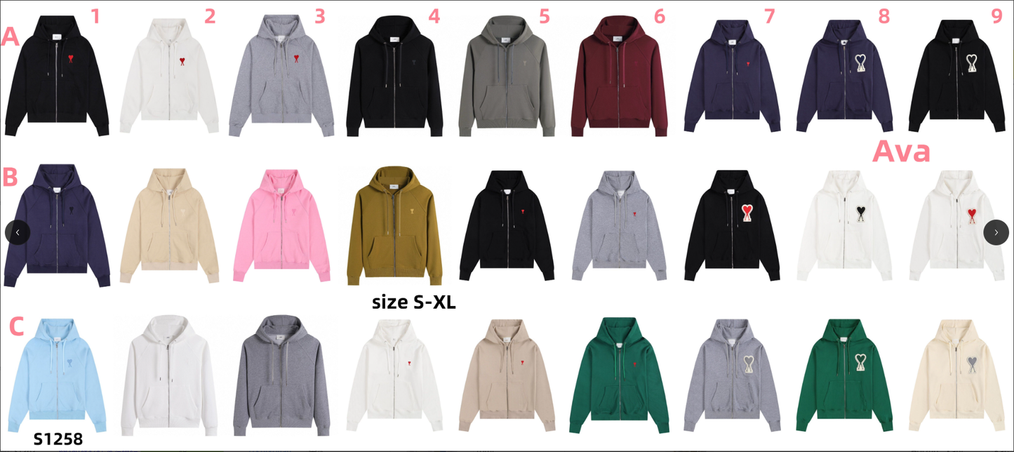S1258 Ami Hoodie
