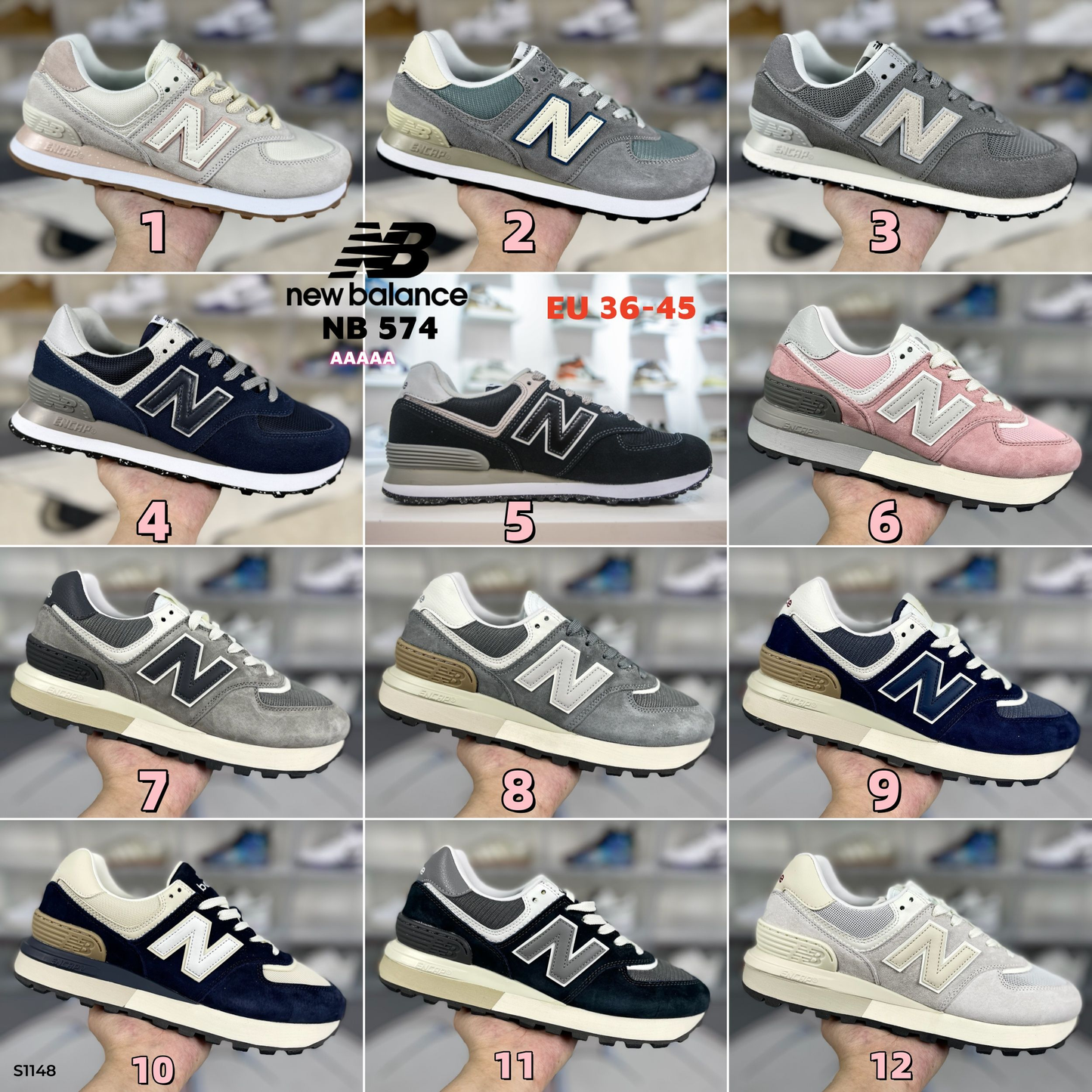 S1148 New Balance NB 574 shoes