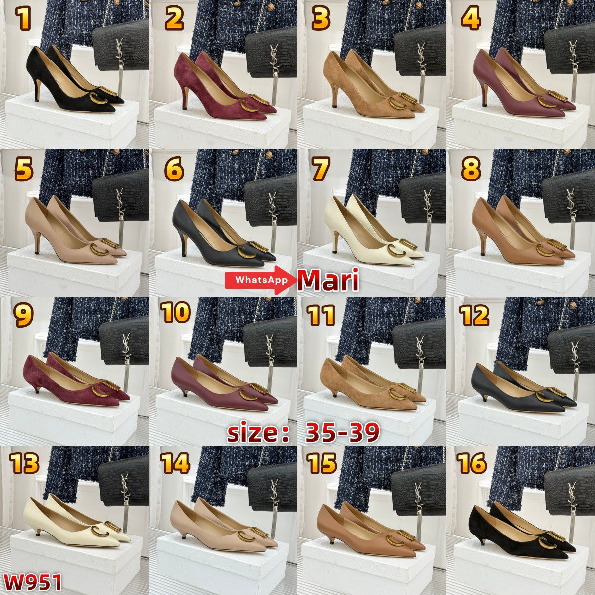 W951  High heel