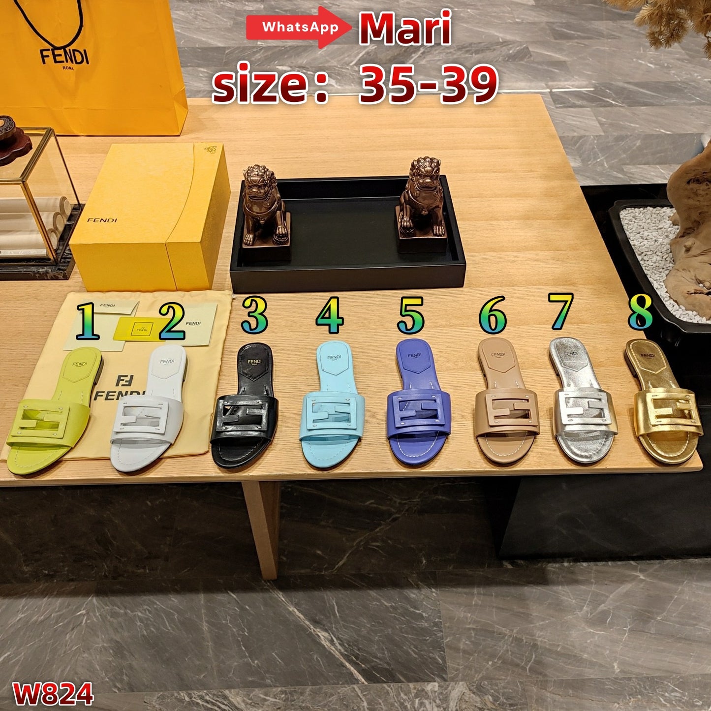 W824  flip-flops