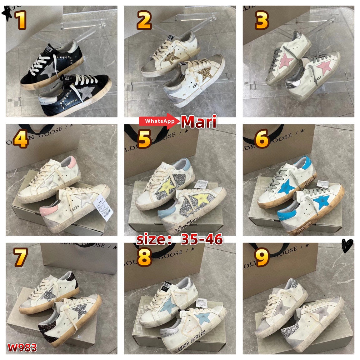 W983  Dirty Shoes
