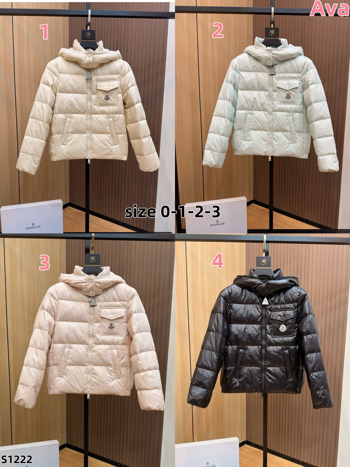S1222 Moncler down jacket