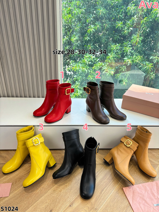 S1124 Miu ankle boots
