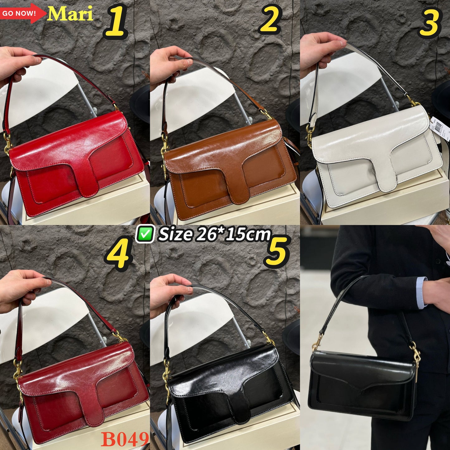 B049  shoulder bag