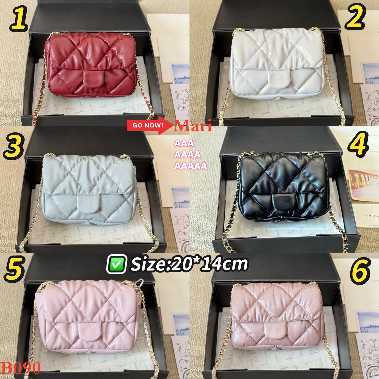 B090   C Bubble Shoulder Bag