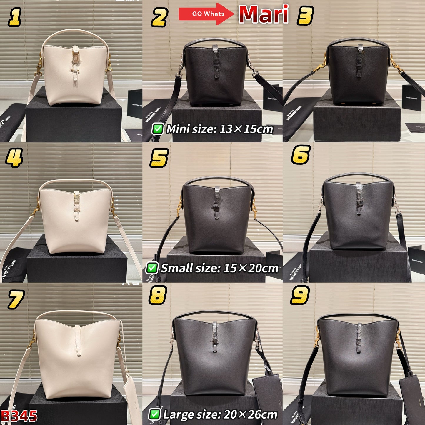 B345   Bucket bag