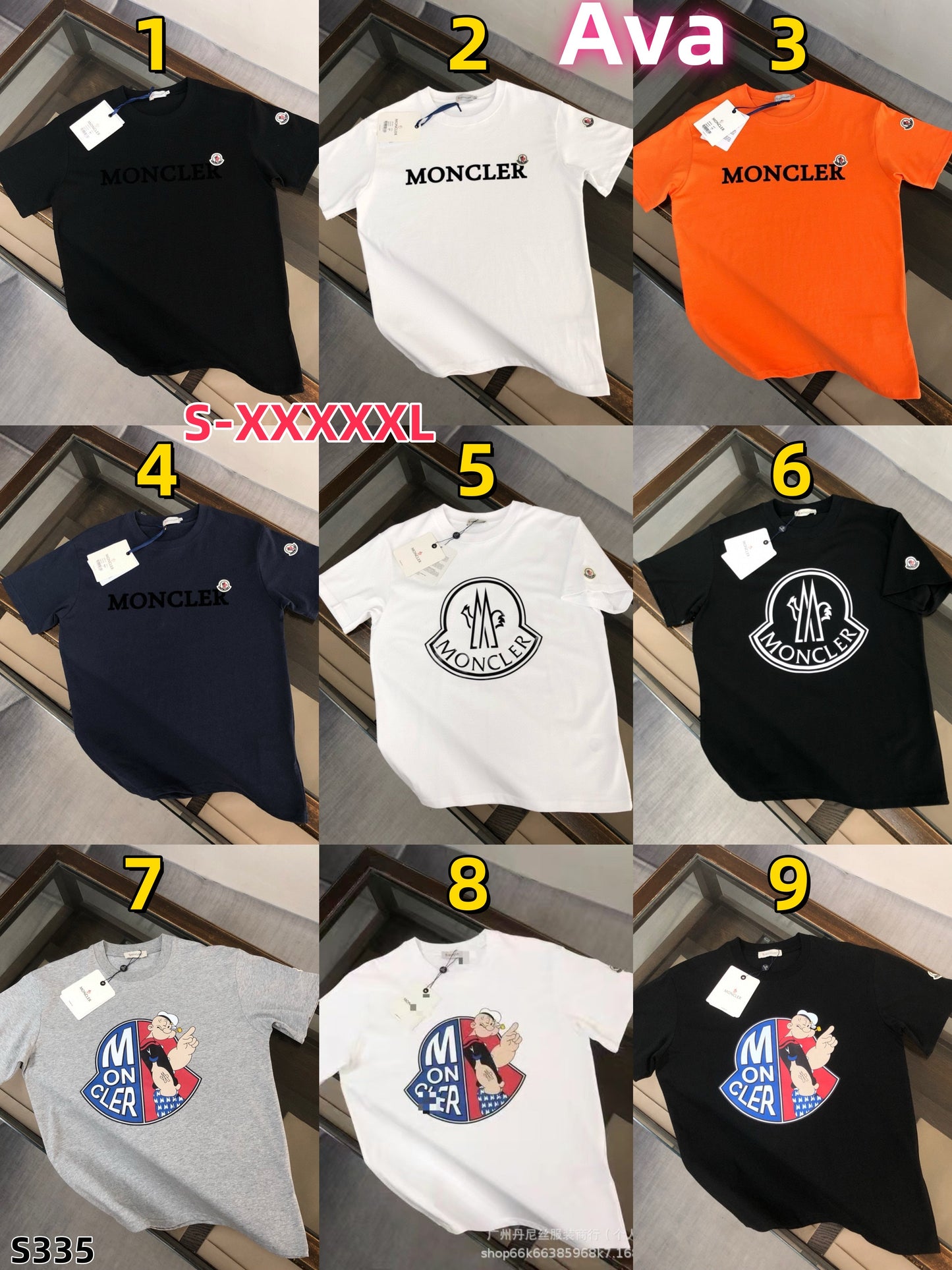 S335 Moncler T-shirt