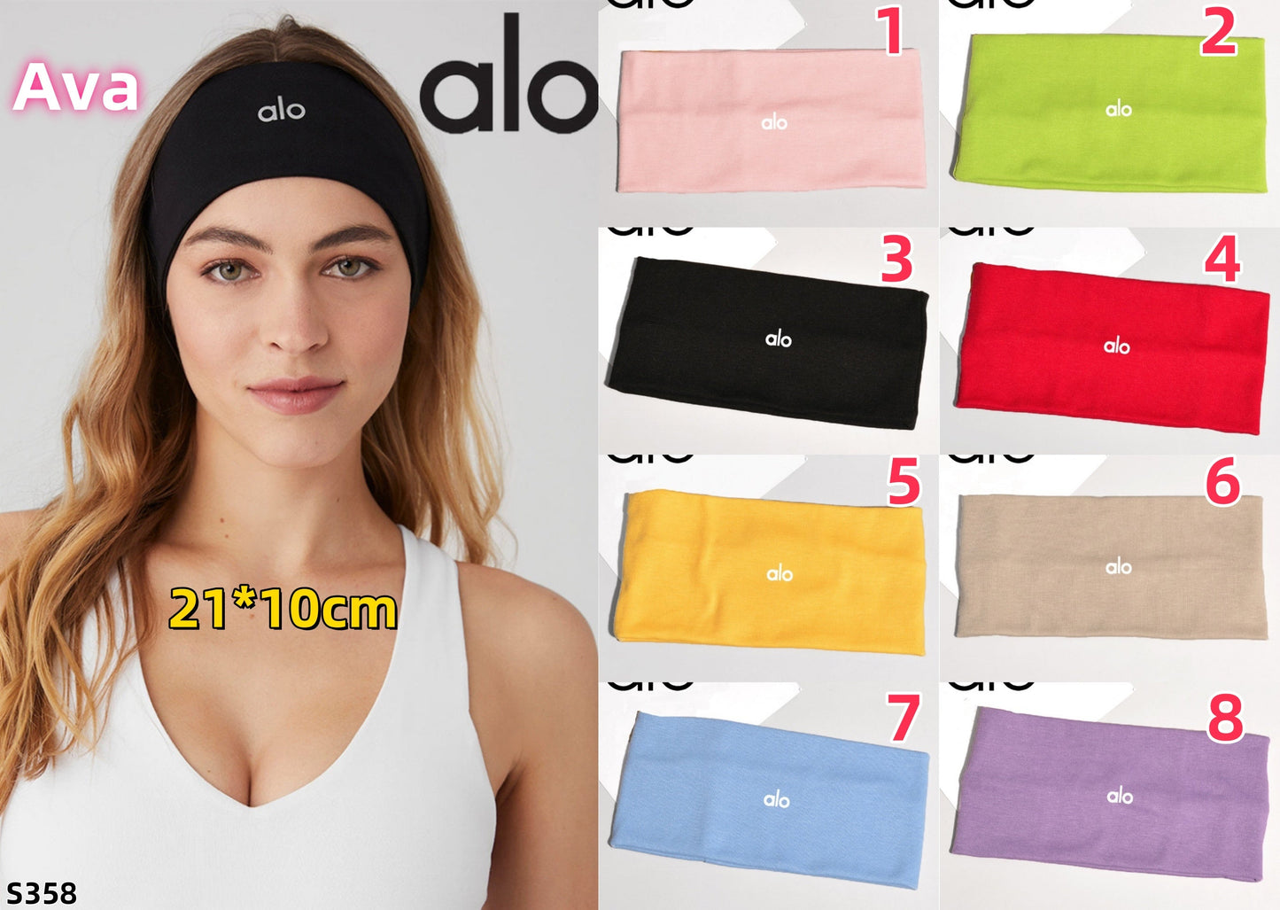 S358 alo headband