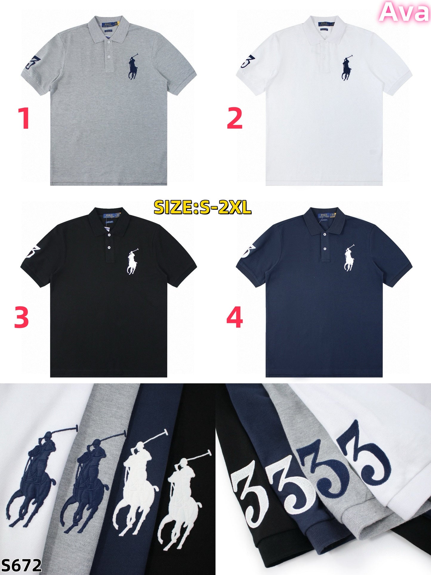 S672 Ralph Lauren Polo Shirt