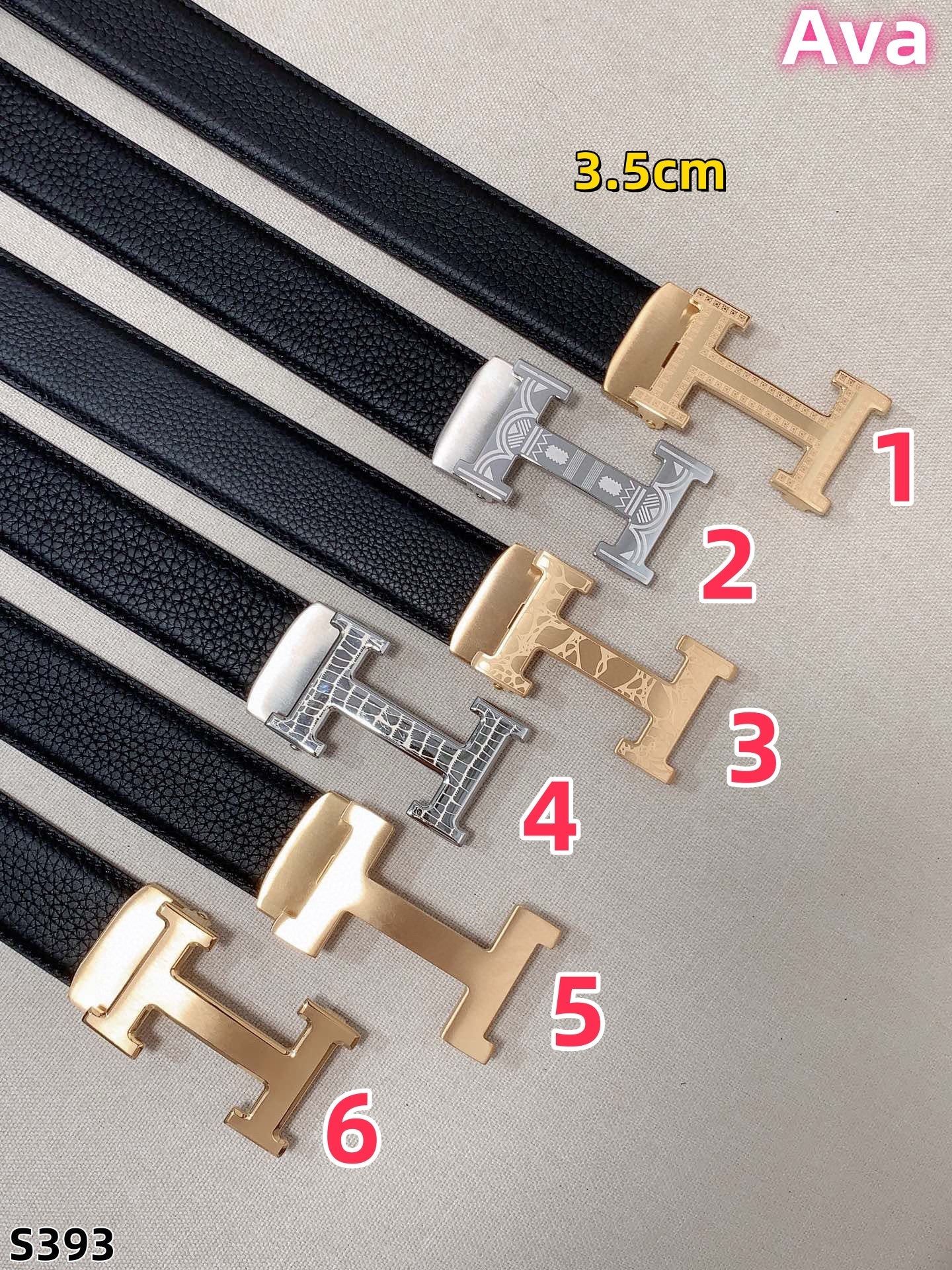 S393 Hermès Belt