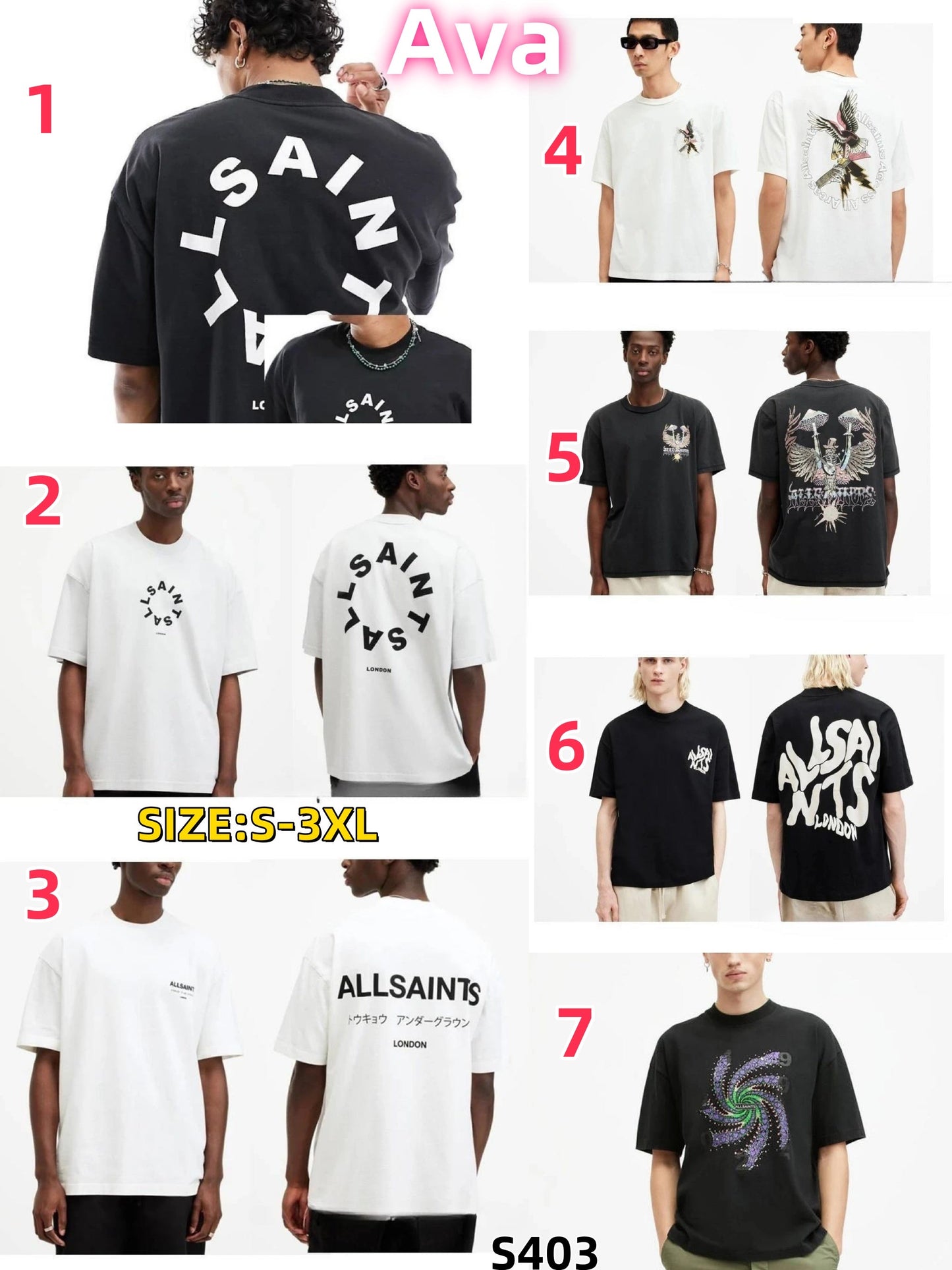 S403 ALL SAINTS T-shirt