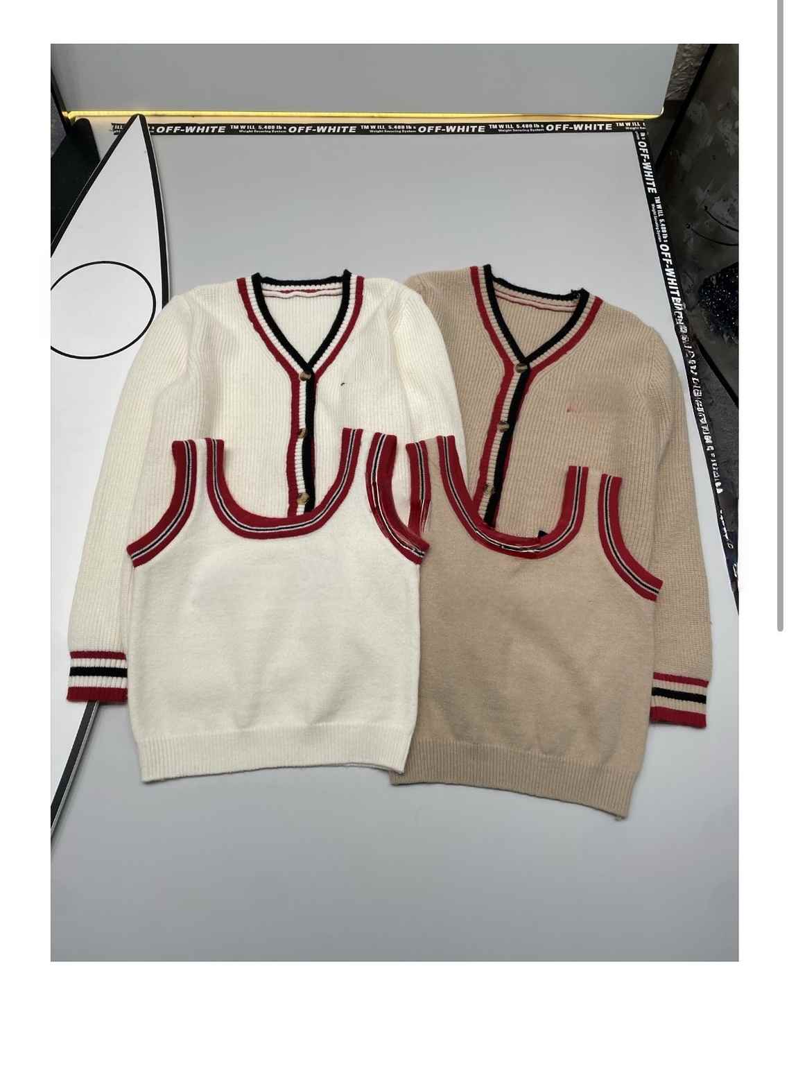 S411 miu two-piece sweater