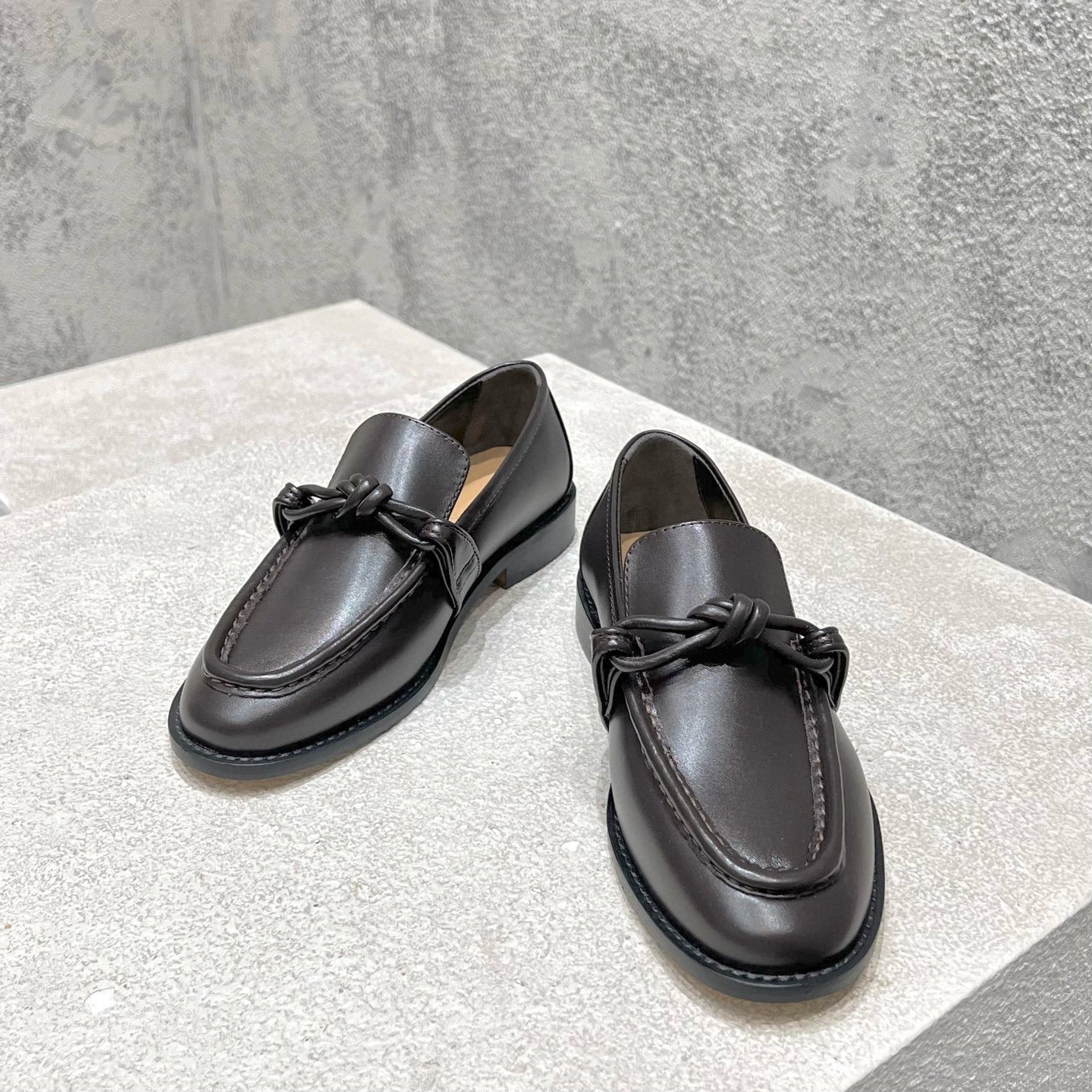S752 Bv leather shoes