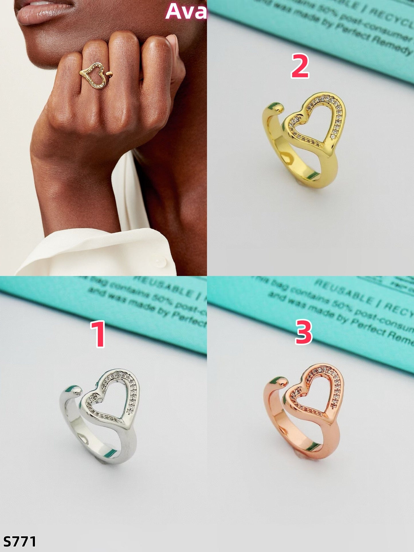 S771 Tiffany ring