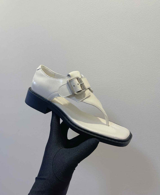 S441 miu clip-toe sandals
