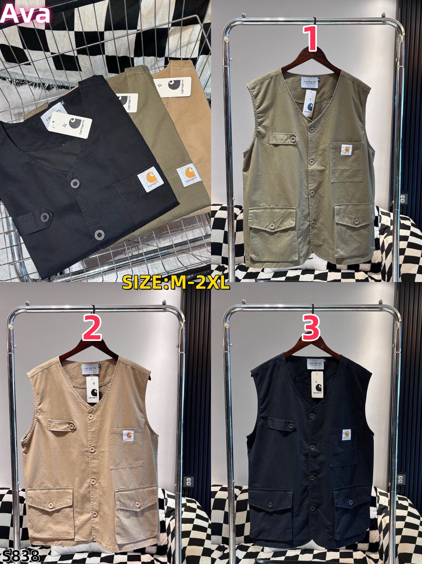 S838 Carhartt Vest