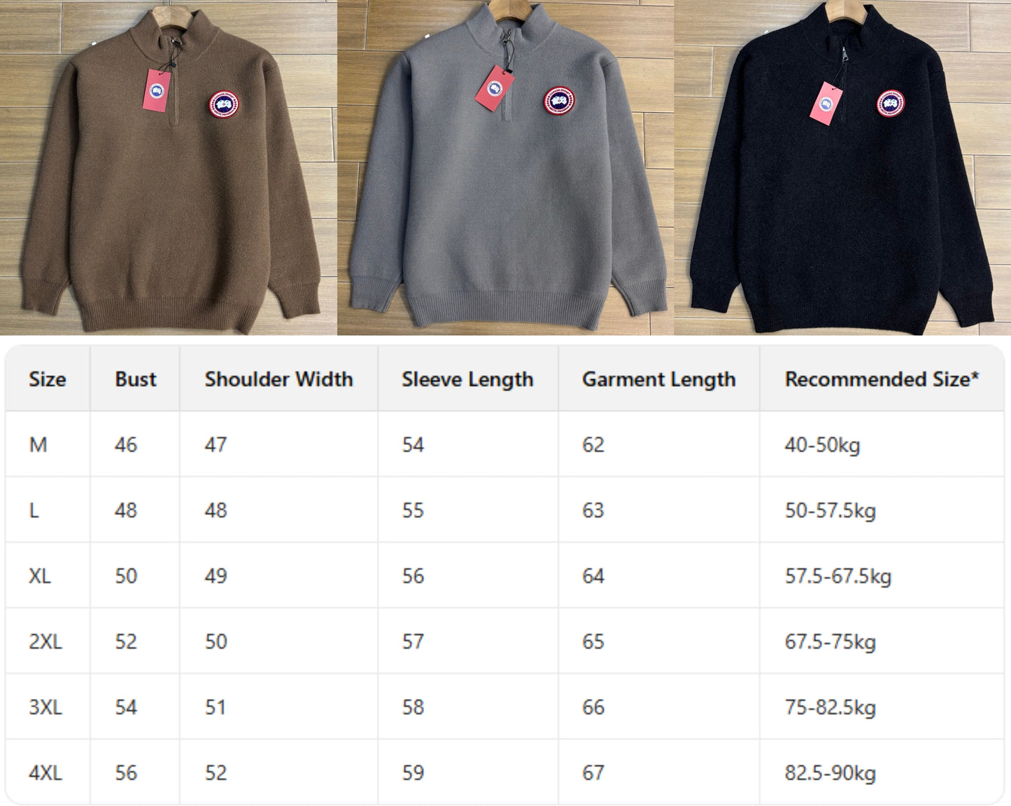 S2147 Canada Goose Mink Fleece Knit Jacket