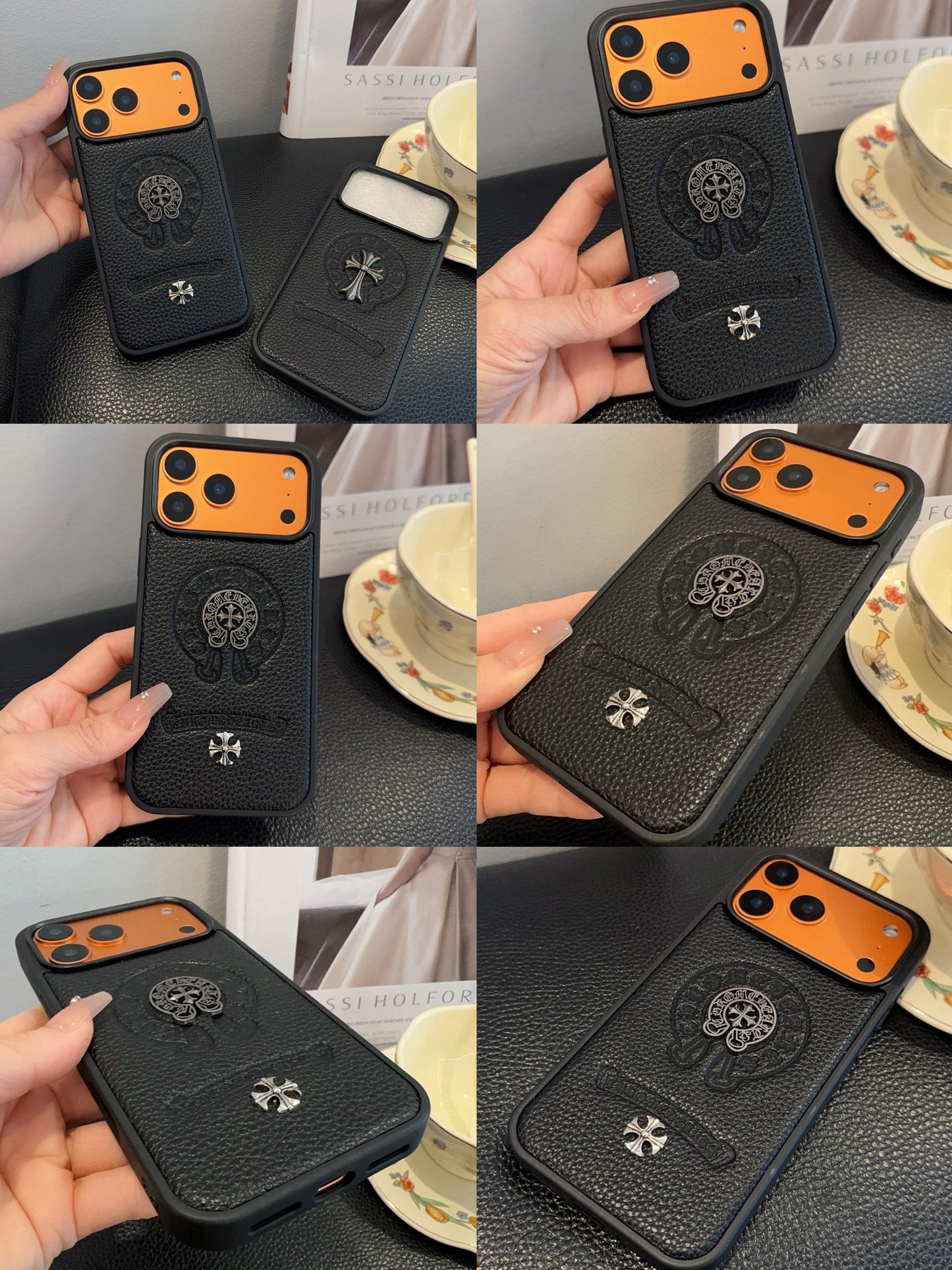 S2172 Chrome Hearts Phone Case
