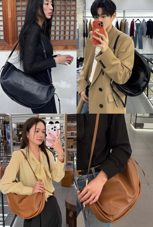 S2434 Celin Halfmoon Soft Triomphe bag