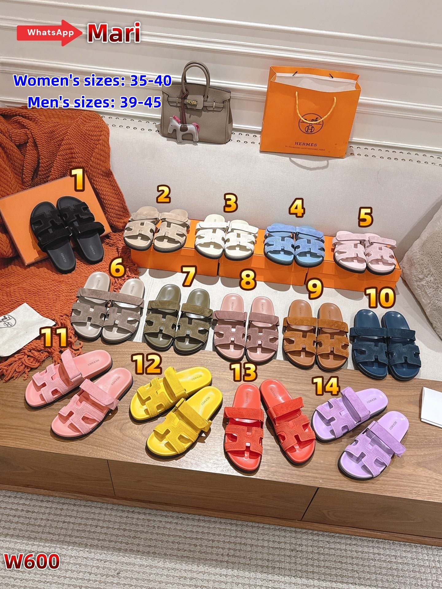 W600  Mules slippers