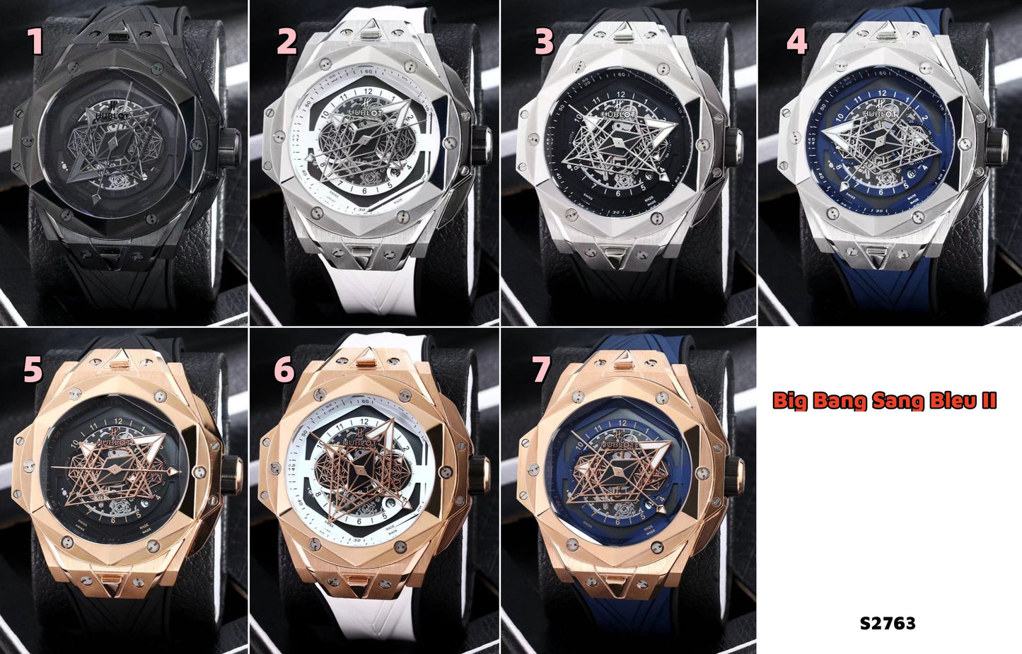 S2763 Big Bang Sang Bleu II Watch