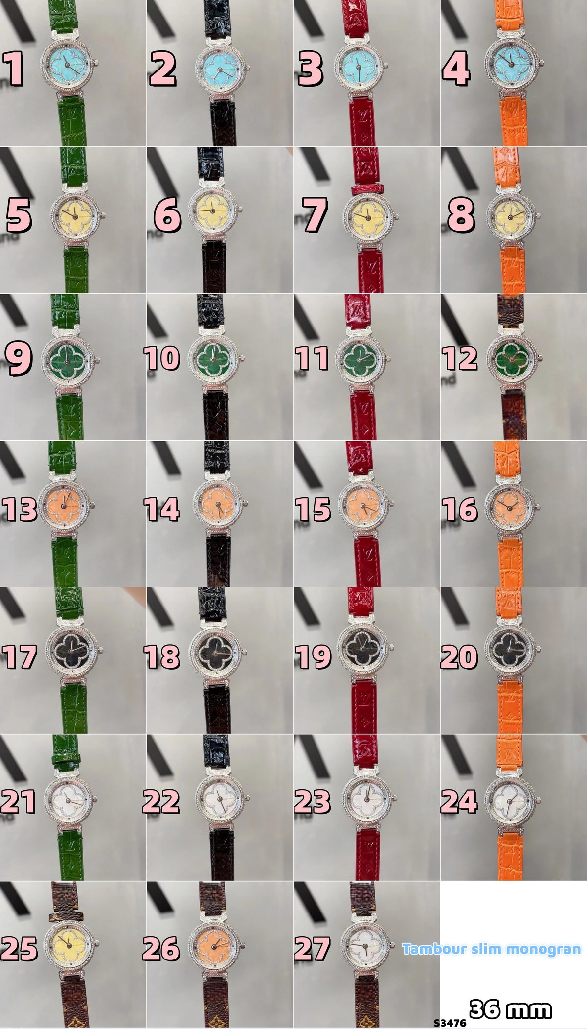 S3476 L Tambour watch