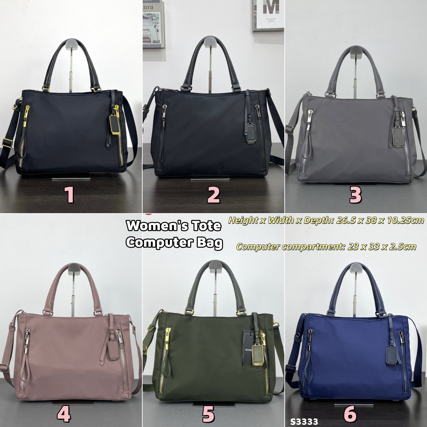S3333 tum tote computer bag