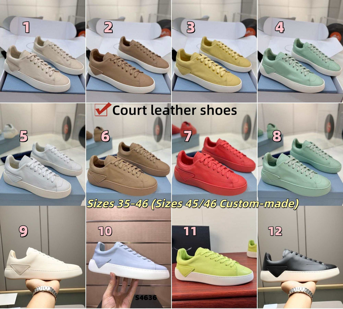 S4636 Court shoes