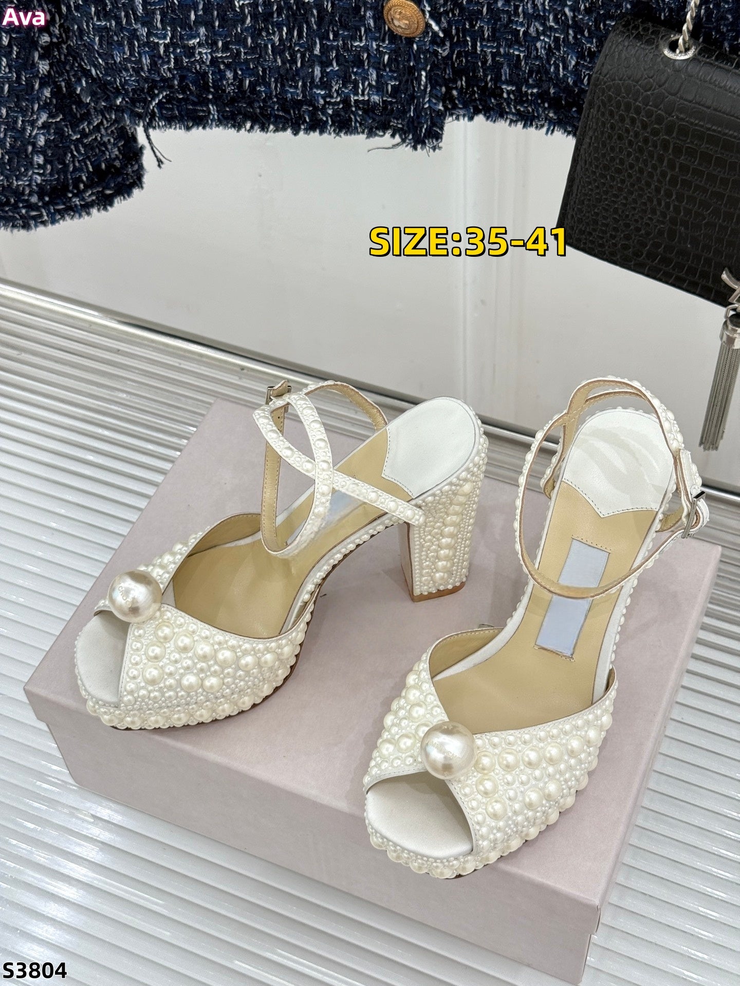 S3804 Choo high heels