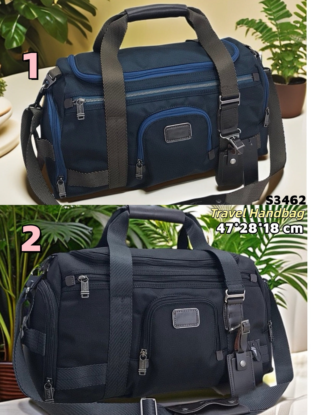S3462 Travel Handbag