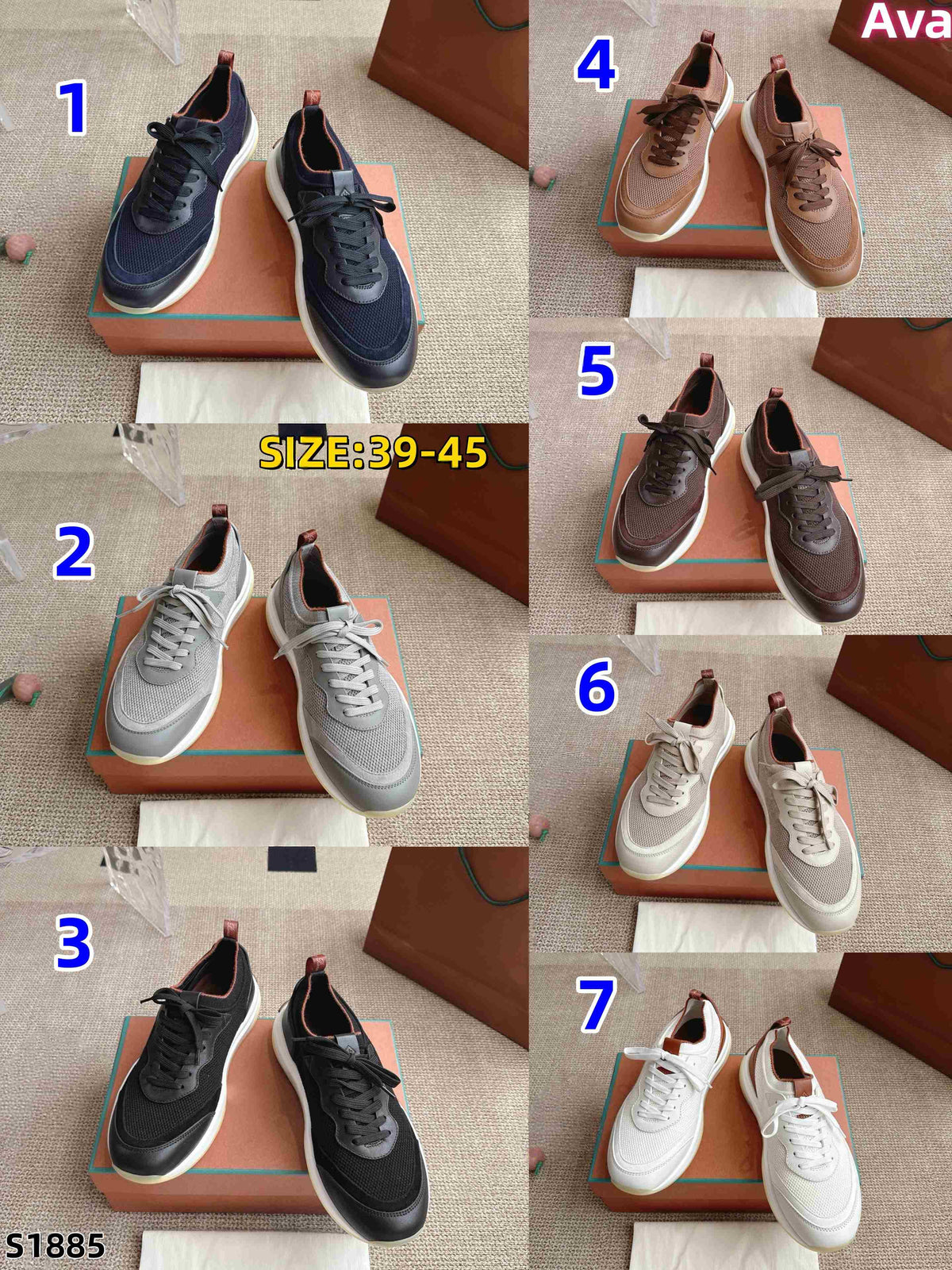 S1885 Loro shoes zapatos