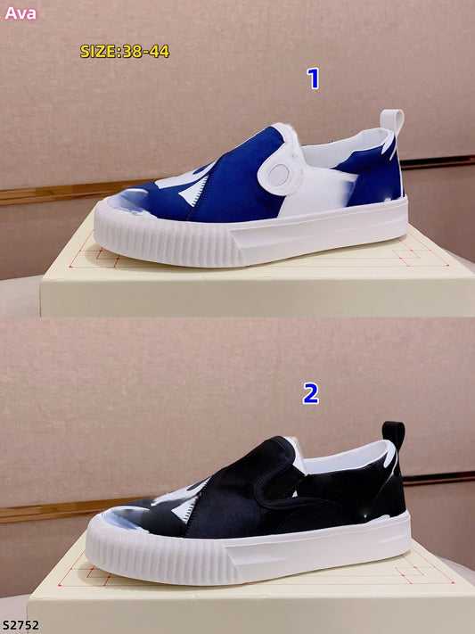 S2752 Swallow Print Slip-On Sneakers shoe