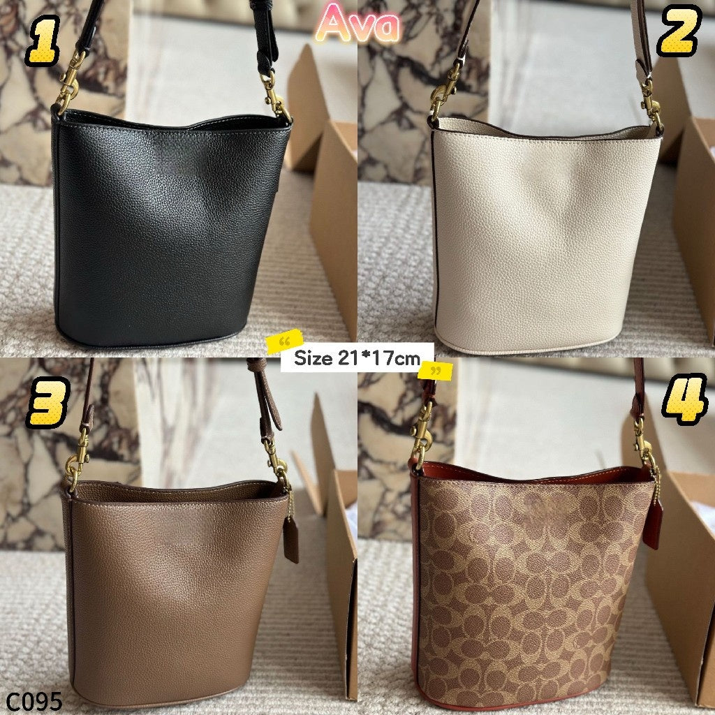 C095 Coa bucket bag