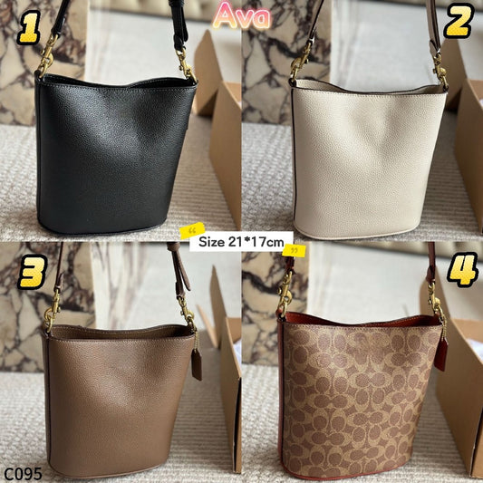 C095 Coa bucket bag
