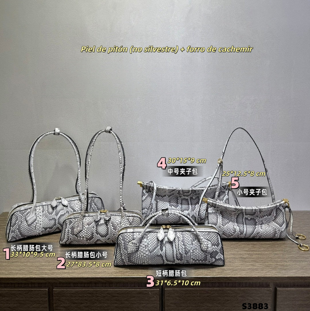 S3883 Python skin bag