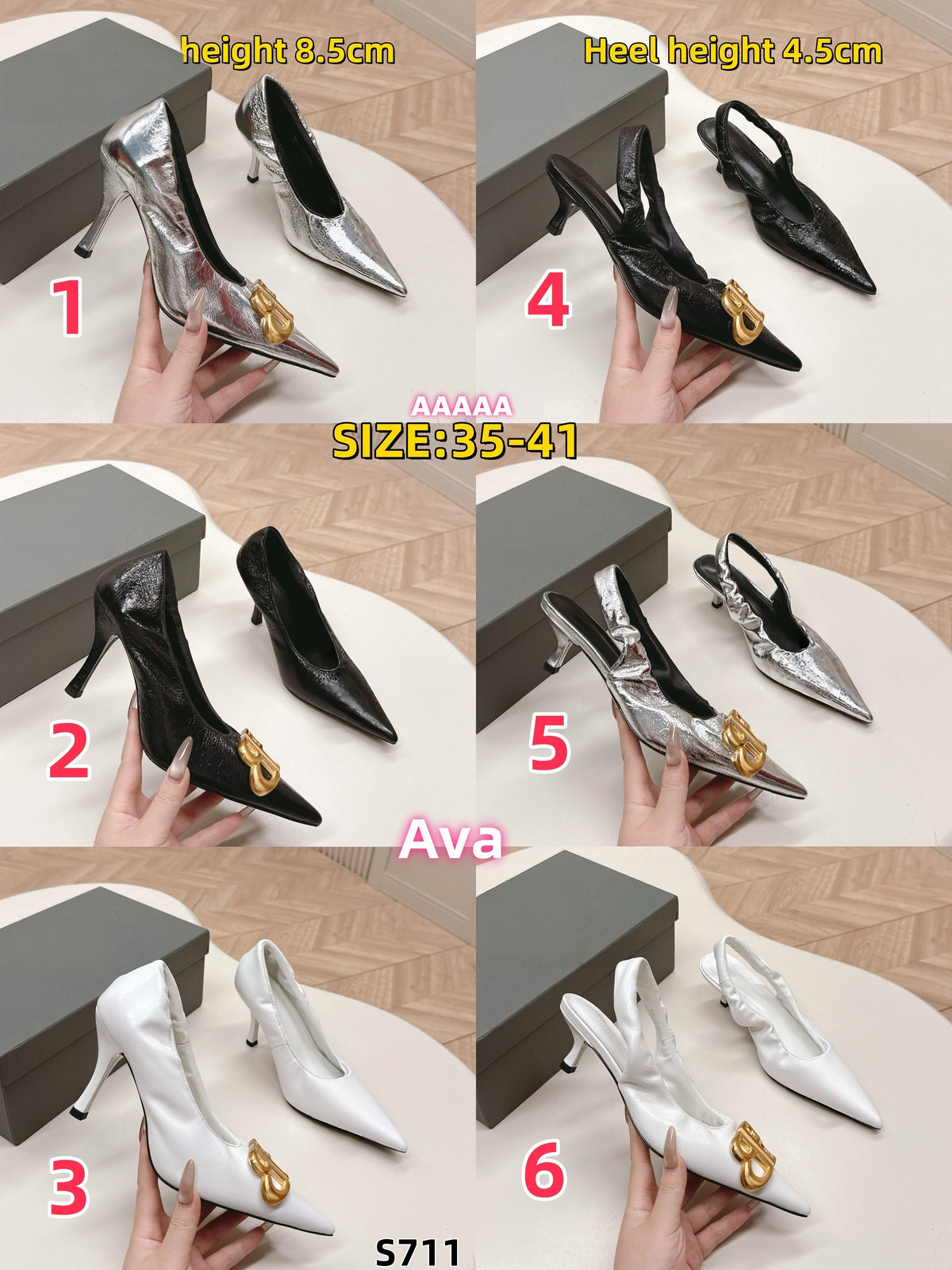S711 Balen high heels