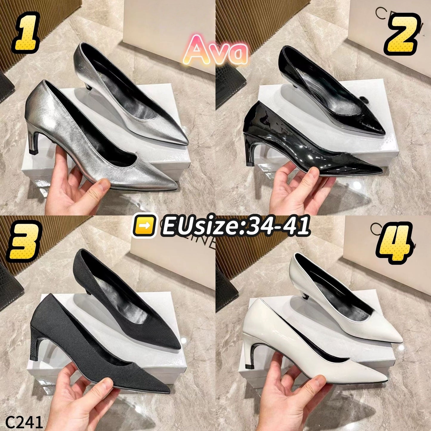 C241 Celin High Heels