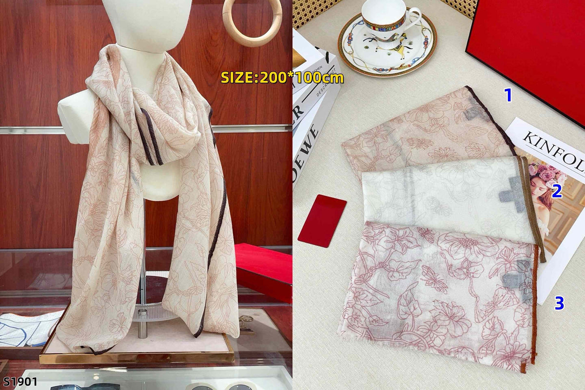 S1901 Loro cashmere scarf