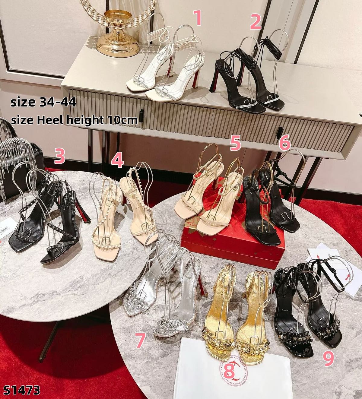 S1473 ChrisLou high heels