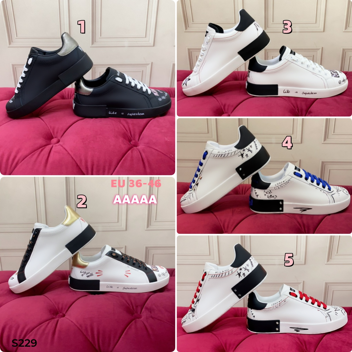 S229 DG  shoes zapatos