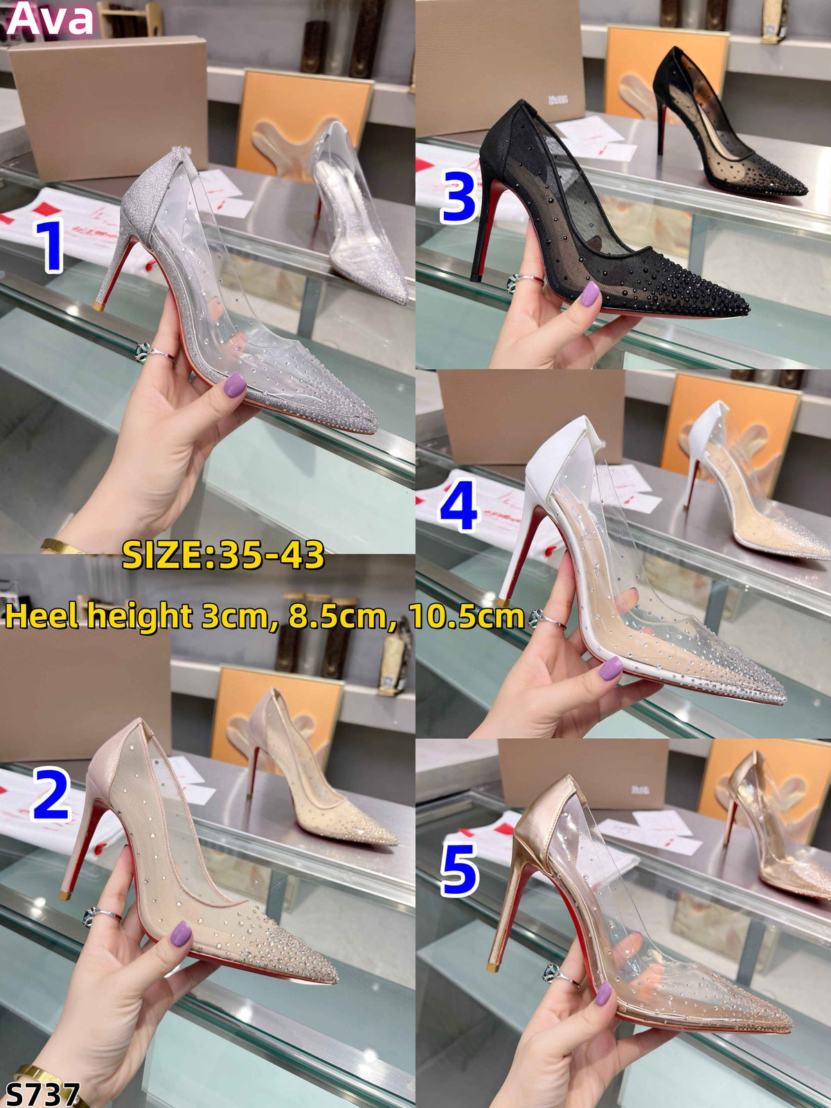S737 ChrisLou high heels