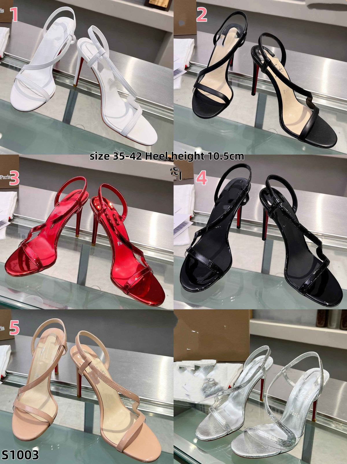 S1003 ChrisLou high heels