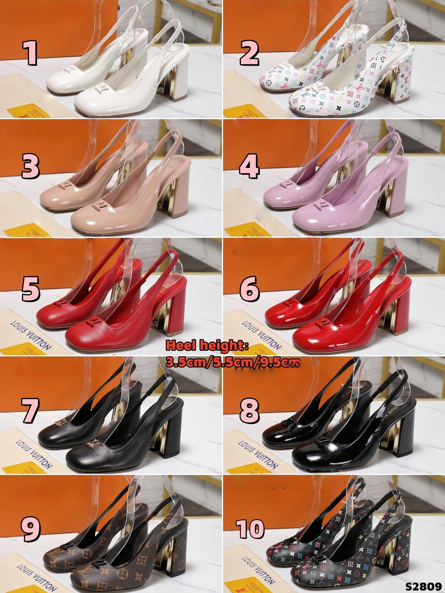 S2809 high heels